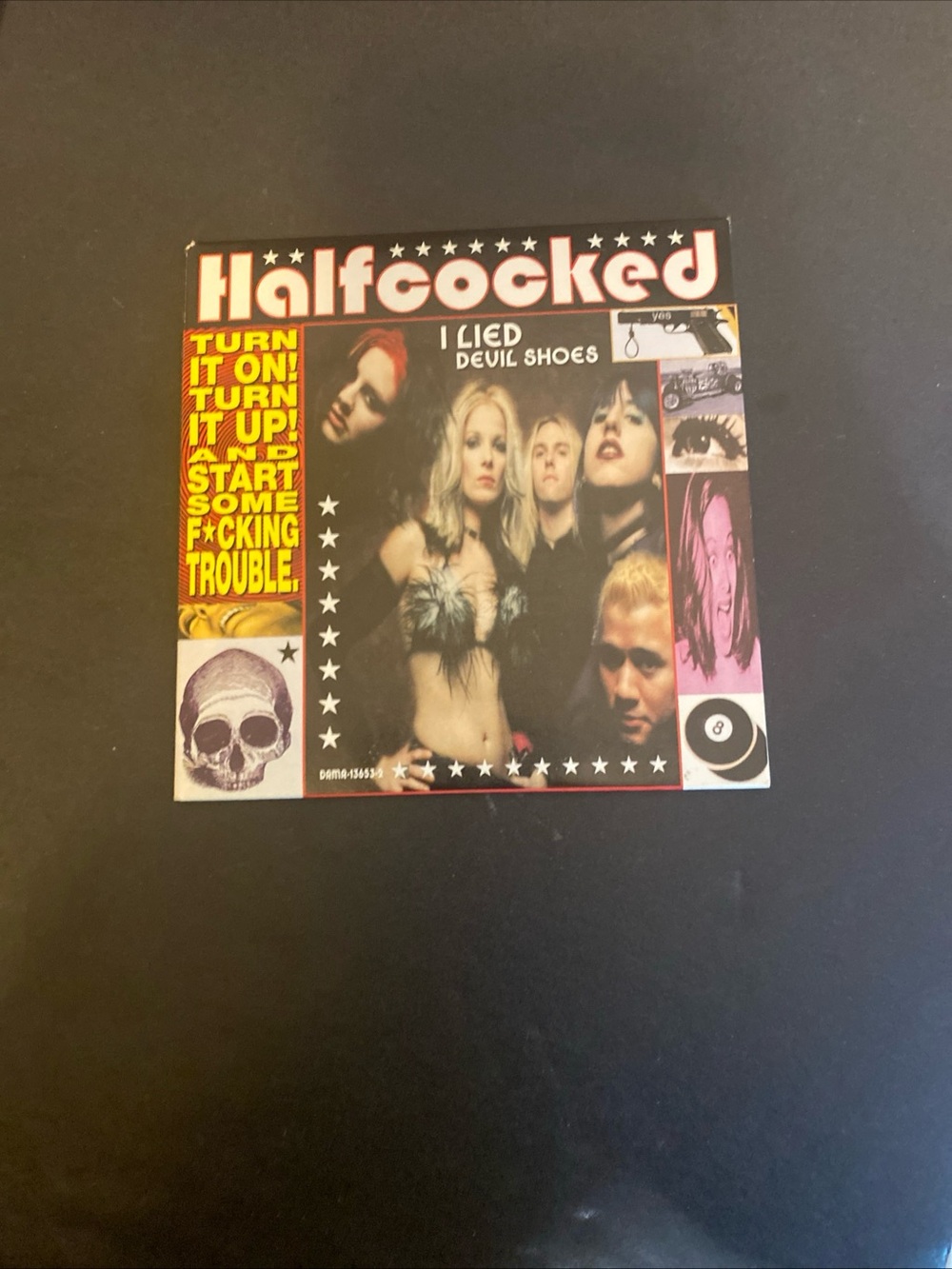 HALFCOCKED - I Lied/Devil Shoes - Promo CD - Rock - 2000‎ - Original Sticker